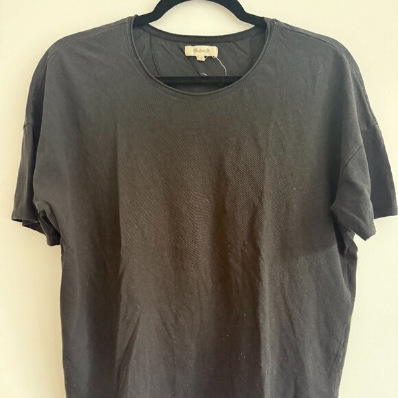 Madewell Black Loose Tee - Picture 1 of 2